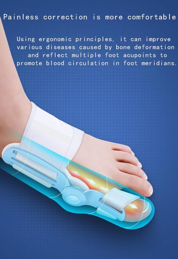 ⁦Bone Thumb Adjuster Orthotics Toe Straightener Foot Care⁩ - الصورة ⁦2⁩