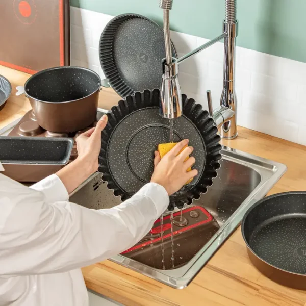 ⁦Plaque à Cake Perfect Bake - TEFAL - 28cm⁩ - الصورة ⁦3⁩