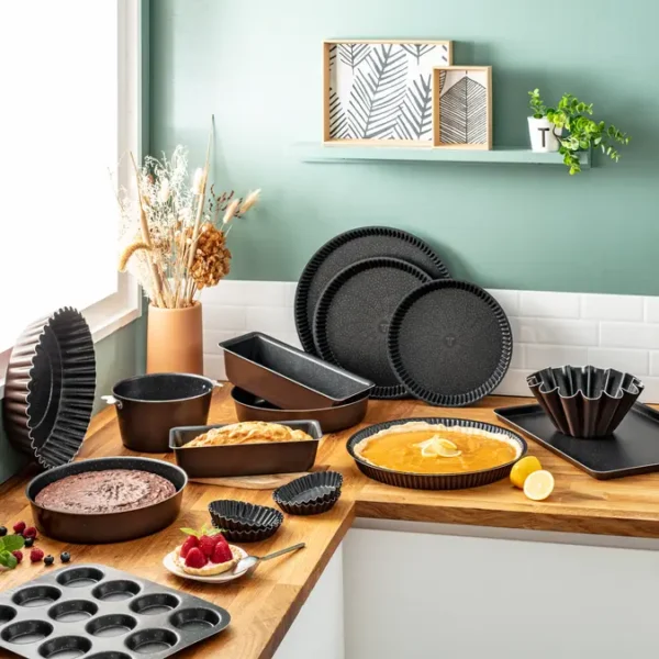 ⁦Plaque à Cake Perfect Bake - TEFAL - 28cm⁩ - الصورة ⁦6⁩